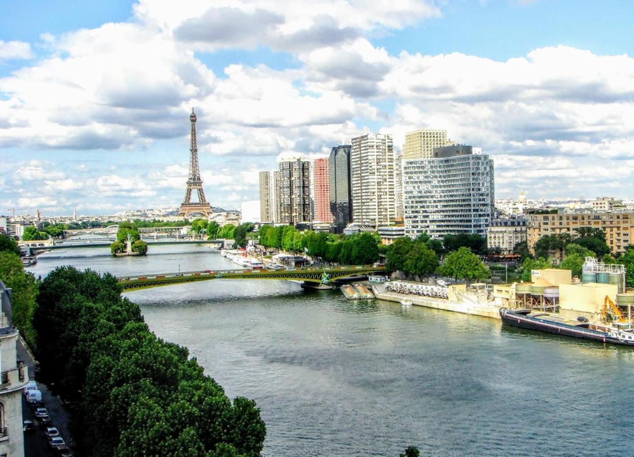 Eiffel Tower Penthouse Apartment Paris Exterior foto
